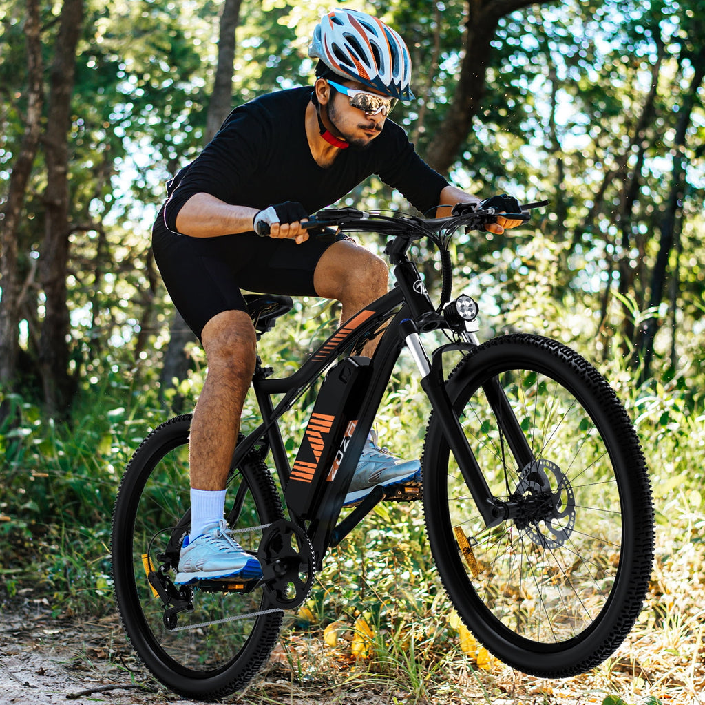 ZDZA Electric Bike 26”, 1000W Peak Motor E-Mountain Bike, 22MPH 36V 10.4AH Removable Ebike for Adults, 7 Speed Electric Bicycle UL2849 Electric Bikes
