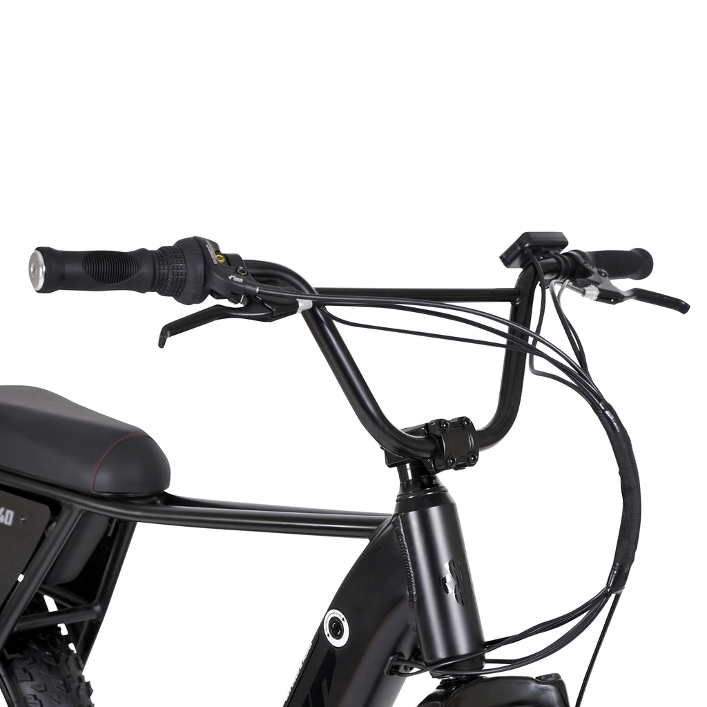 Hyper Bicycles 20 Ultra 40, 36V Electric Bike, Adult Ages 13+, 250W Motor, Matte Black Electric Bikes