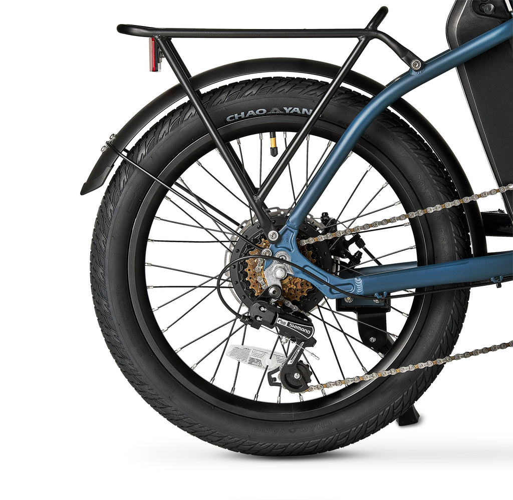Concord 20 Urbanfold Electric Folding Bike, 36V, Class 2, Blue, Fits Riders 4'11 - 6'2, Adult, Unisex Electric Bikes