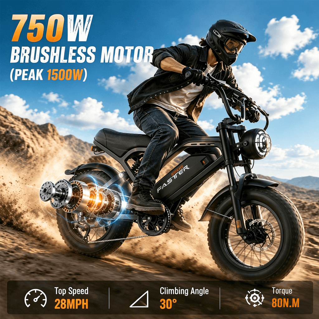 1000W Electric Bike for Teens&adults, UL2849 Certified Fat Tire E-Bike, 25MPH 48V 15.6Ah Mountain Bike , Cool off-Road Electric Bike Gift for Teenage Riders Electric Bikes