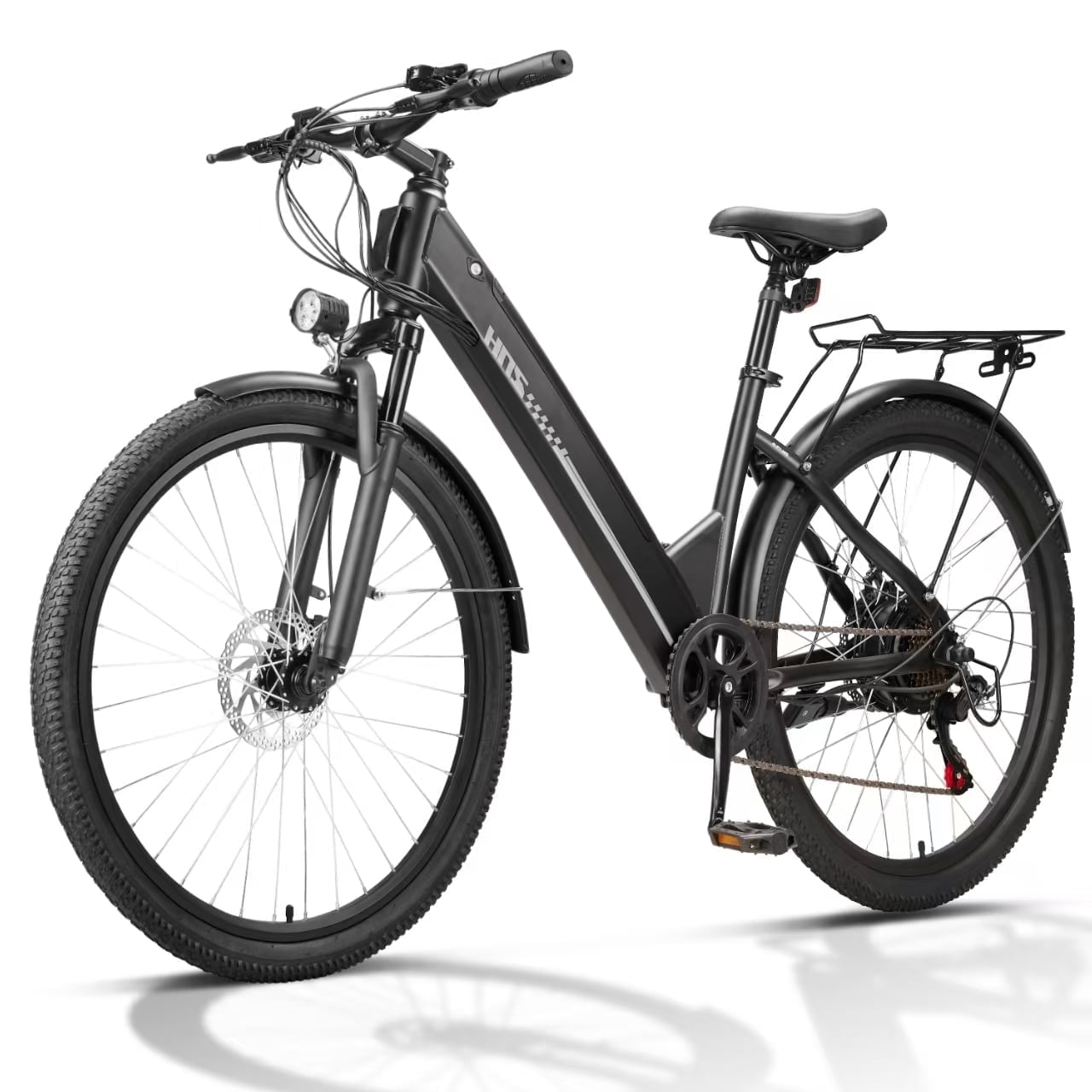 ZNH 26Low Step Commuter Electric Bike for Adults|750W Powerful Motor Adult Electric Bicycles Max 20mph|48V 13Ah Removable Battery Women City Ebike|UL2849|Black Electric Bikes