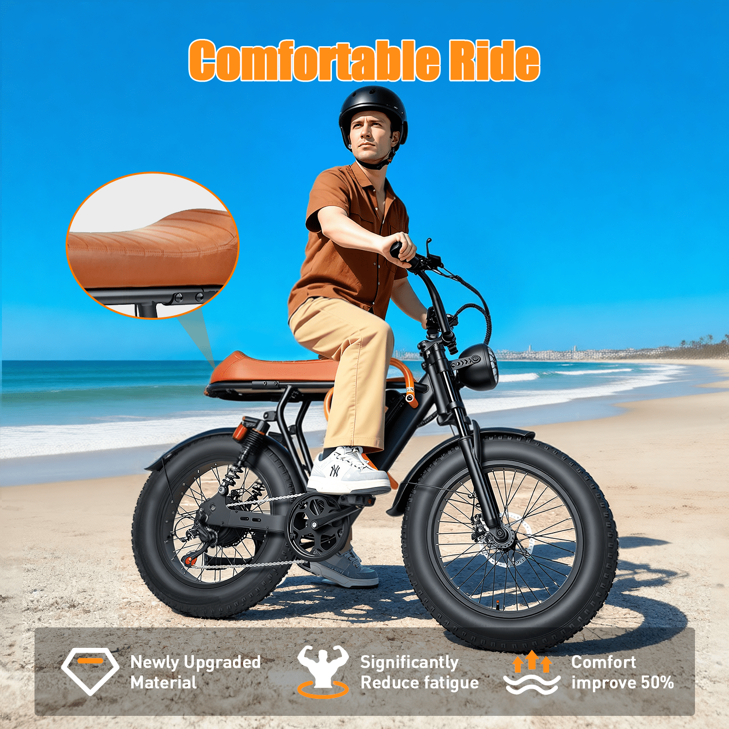 Bycyla Electric Bike for Adults, Peak 1500W 30MPH, 48V 20Ah Electric Bicycle, Full Suspension, 7-Speed,50 Miles Long Range, E Mountain Bike,UL2849 Electric Bikes