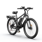FENGQS Q8 Electric Bike for Adults, Peak 2000W Motor 48V 17.5Ah, 21-Speed Ebike, 80 Mile 35MPH Electric Mountain Bike, Front Suspension, (Red)UL 2849 Electric Bikes
