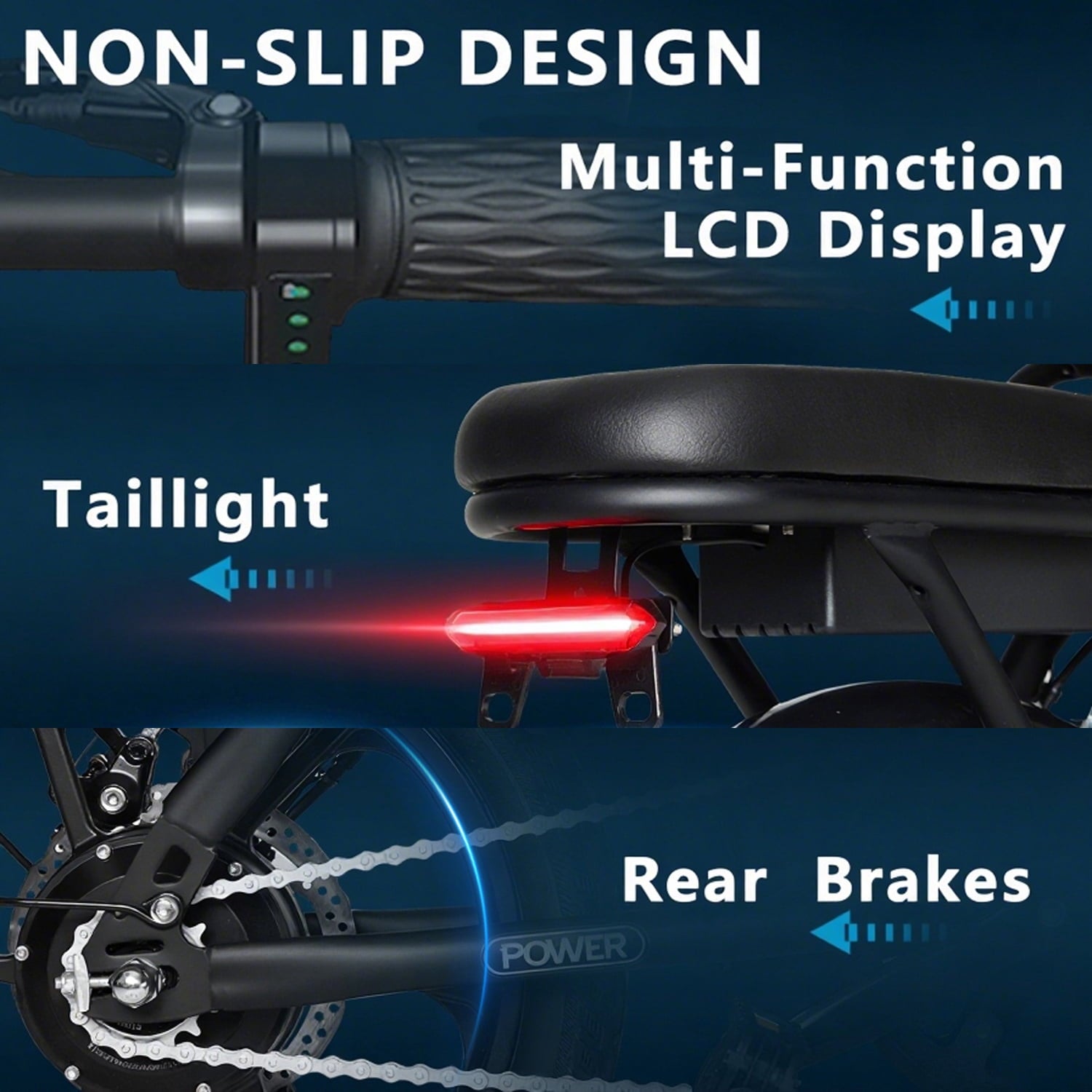 XKJ Electric Bike for Adults,500W Brushless Motor Ebike with 576Wh Removable Battery,Multi-Shock Absorption,Commuter Electric Bicycle, UL2849 Electric Bikes