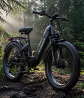 2000W Peak Power Electric Fat Tire Bike for Adults - 28MPH, 48V 18Ah (35-85 Miles), 24x3 All-Terrain Ebike Electirc Bicycle with Full Suspension & 11 Comfort Seat - Conquer Snow, Sand & Trails Electric Bikes