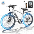 26 Electric Bike for Adults - 1200W Peak Motor, 28 MPH, 50 Mile Range, Removable 36V 13Ah Battery, 7-Speed, UL2849 Certified Commuter E-Bike Electric Bikes