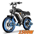 37.5MPH Max Speed,3000W Dual Motor Movcan V30 Pro Max Electric Bike for Adults, 48V 20Ah ×2 Removable Batteries,120 Mile Range, 20x4 Fat Tire Electric Bikes