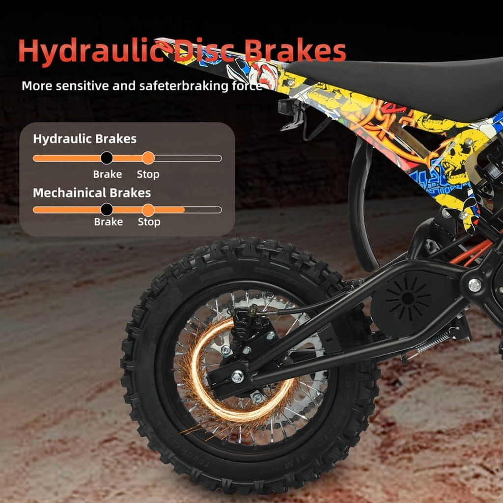 3000W(Peak) Off-Road E Mountain Bike for Teens & Adults– 37MPH, 48V 23AH Battery, 14/12 all terrain Fat Tires, Hydraulic Brakes UL2849 Electric Bikes