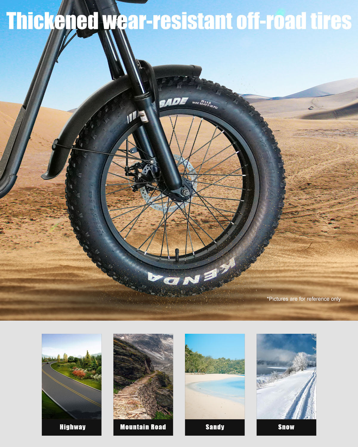 Electric Bike for Adult 750W Motor 20inch Fat Tire 2025 Ebikes Dual Disc Braking E-Scooter Electric Bikes