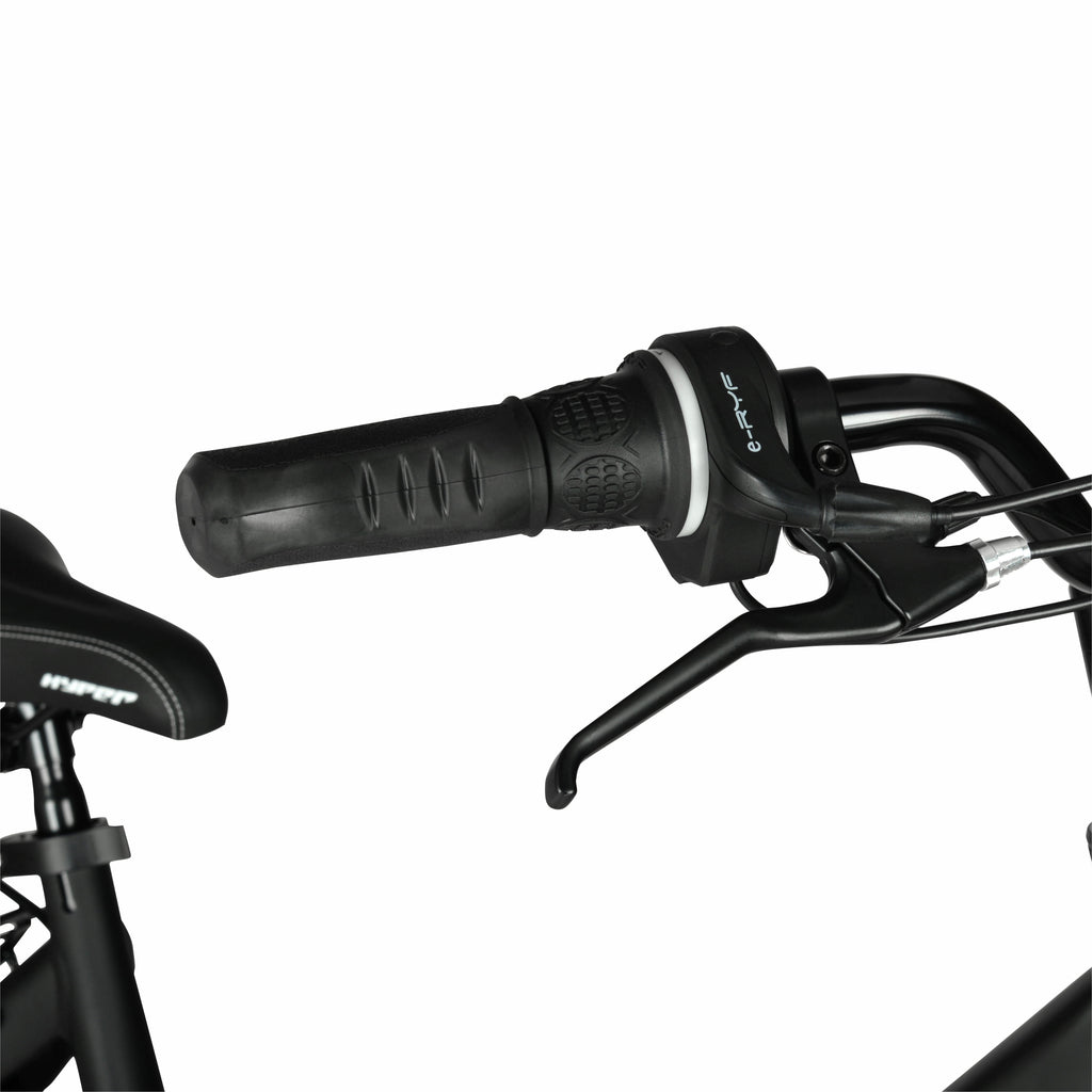Hyper Bicycles 36V Class 2 700C Electric Commuter E-Bike, Adult Ages 13+, Pedal-Assist, 250W Motor, Black Electric Bikes