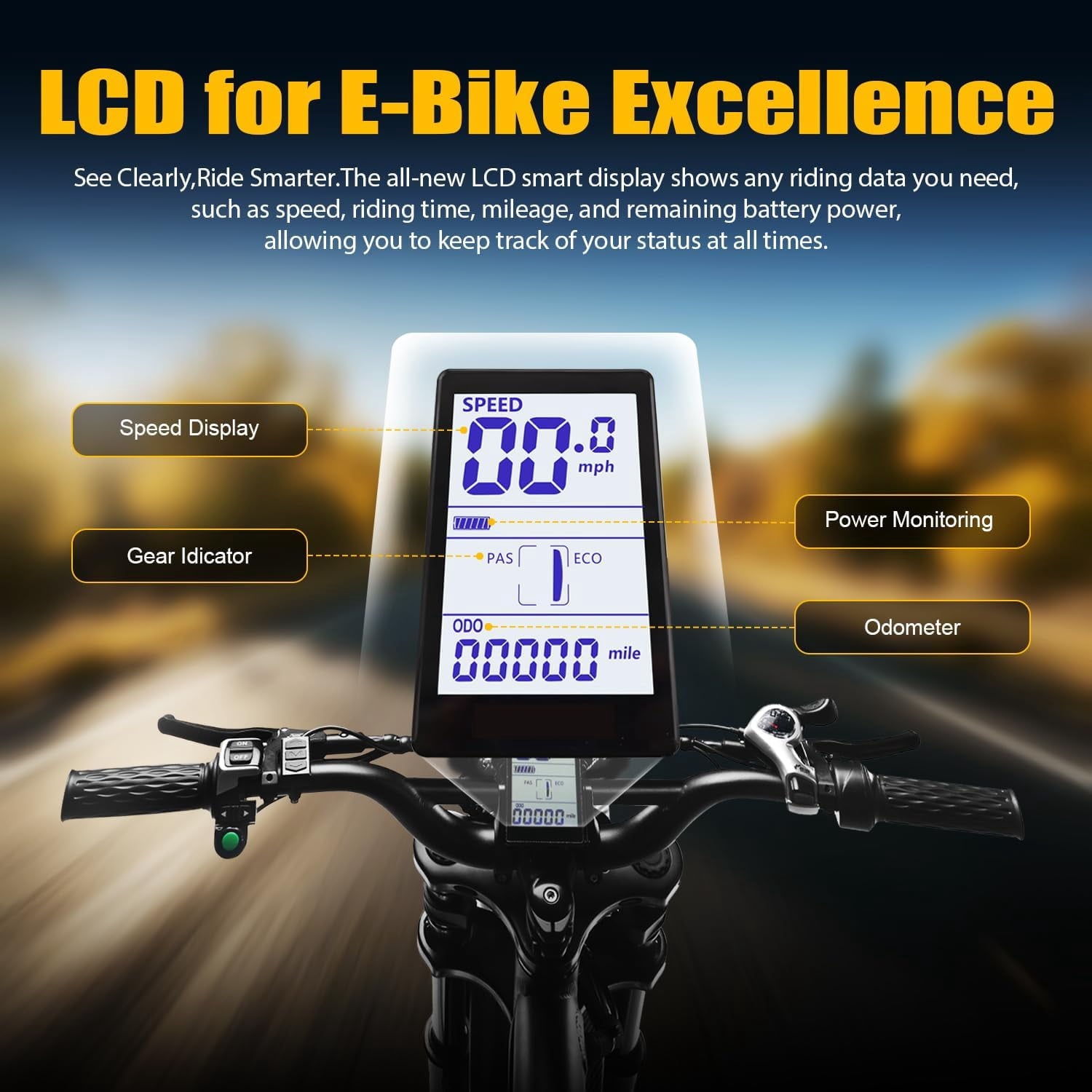 JECHAM 1500W Peak Electric Bike for Adults Teens, 48V 16AH Battery Up to 40+ Miles, 35 MPH Off-Road E-bike with 20x4.5 Fat Tires UL 2849 Electric Bikes