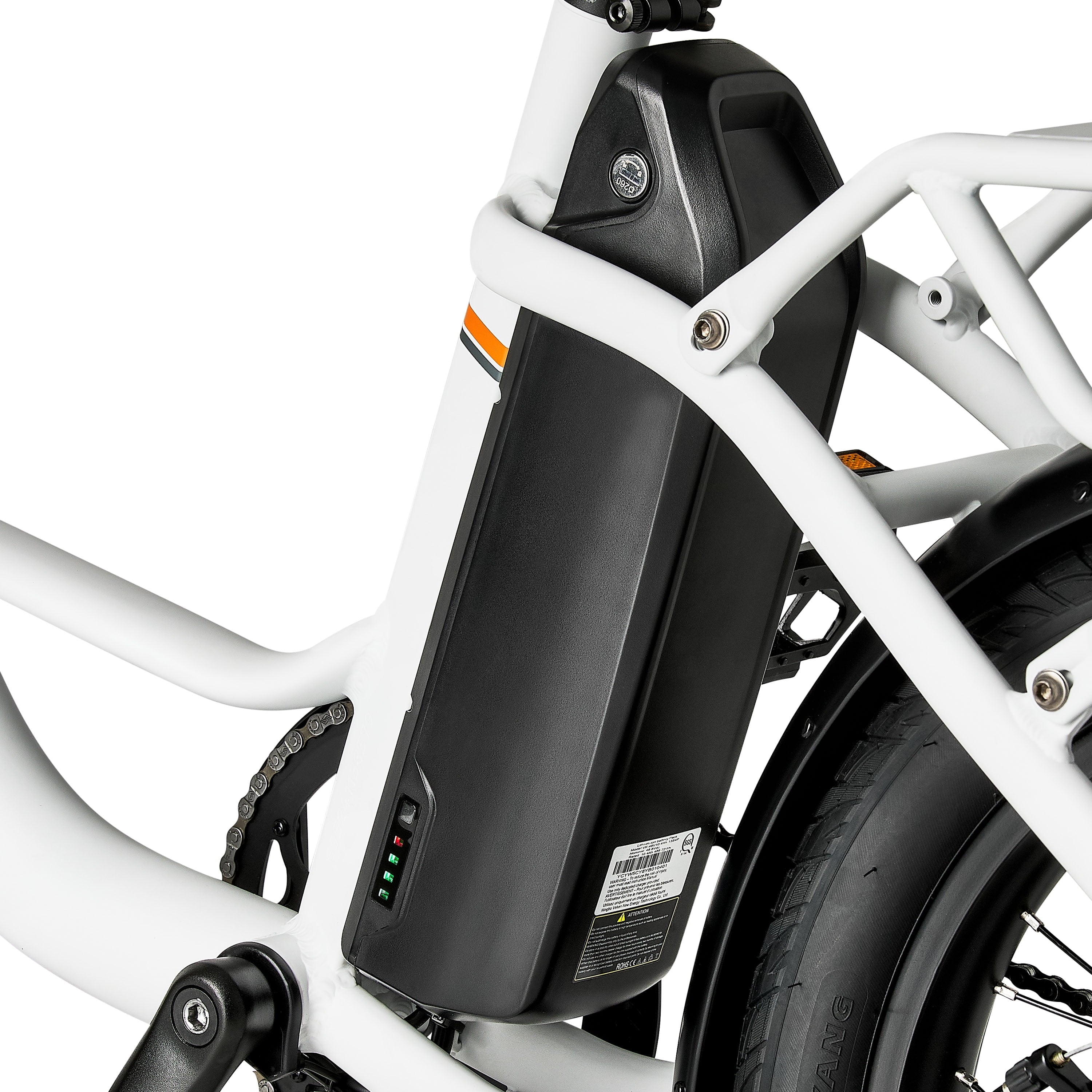 Concord 20 LoadPro Electric Cargo Bike 20 Wheels, 48V Class 2, Off-White, Fits Riders 4'11 - 6'3, Adult, Unisex, Online Only Electric Bikes