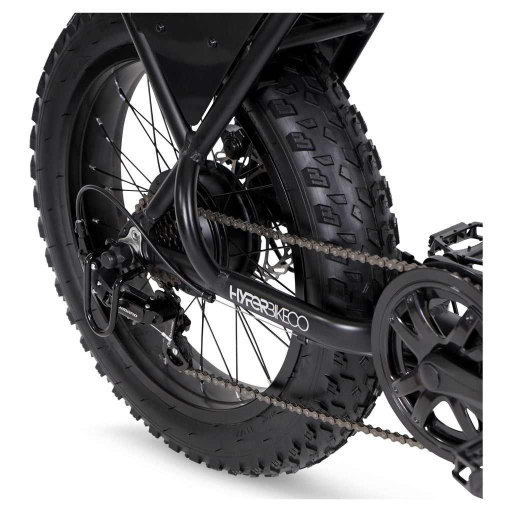 Hyper Bicycles 20 Ultra 40, 36V Electric Bike, Adult Ages 13+, 250W Motor, Matte Black Electric Bikes
