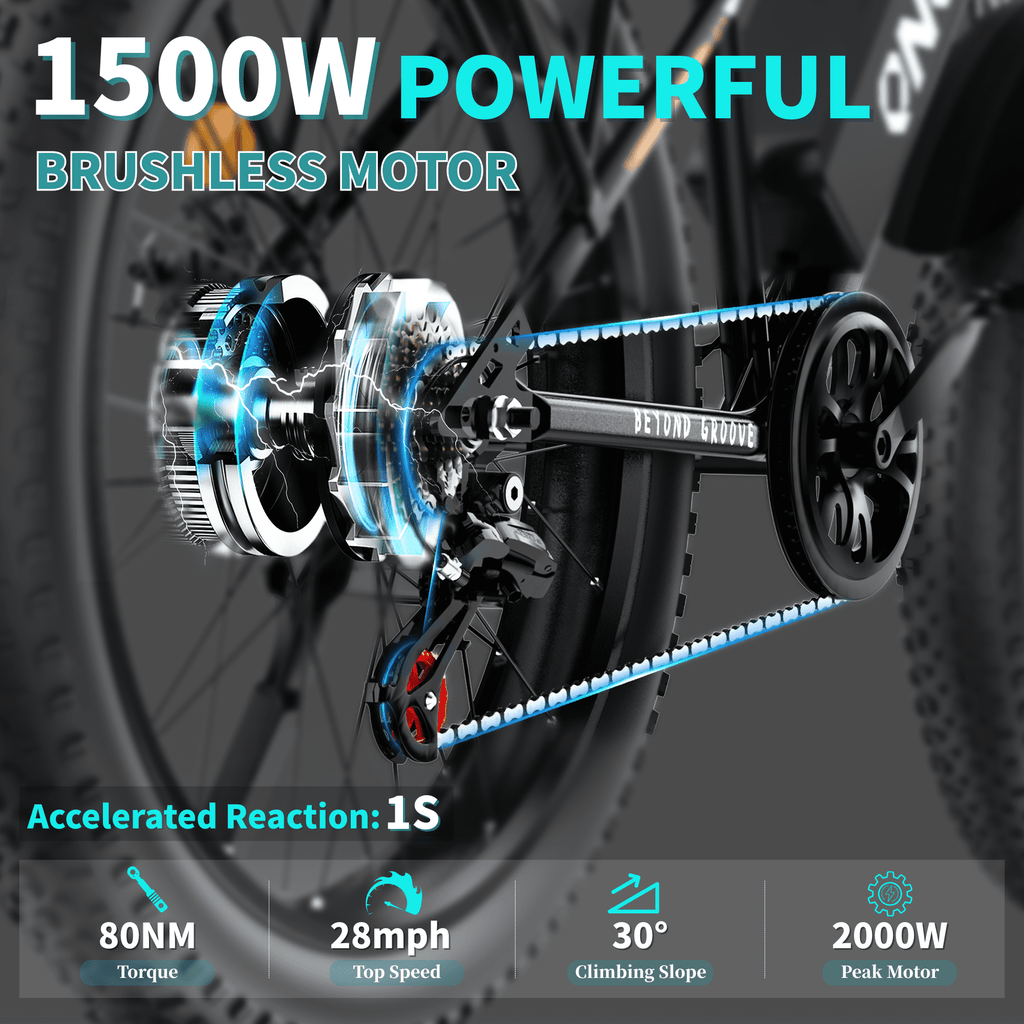 HILLVIGO Electric Bike for Adults, 2000W Peak 26 Electric Mountain Bike, 26*4.0 Fat Tire Helical Gear Motor E Mountain Bicycle, 48V 15Ah 7-Speed Shimano Ebike UL2849 Electric Bikes