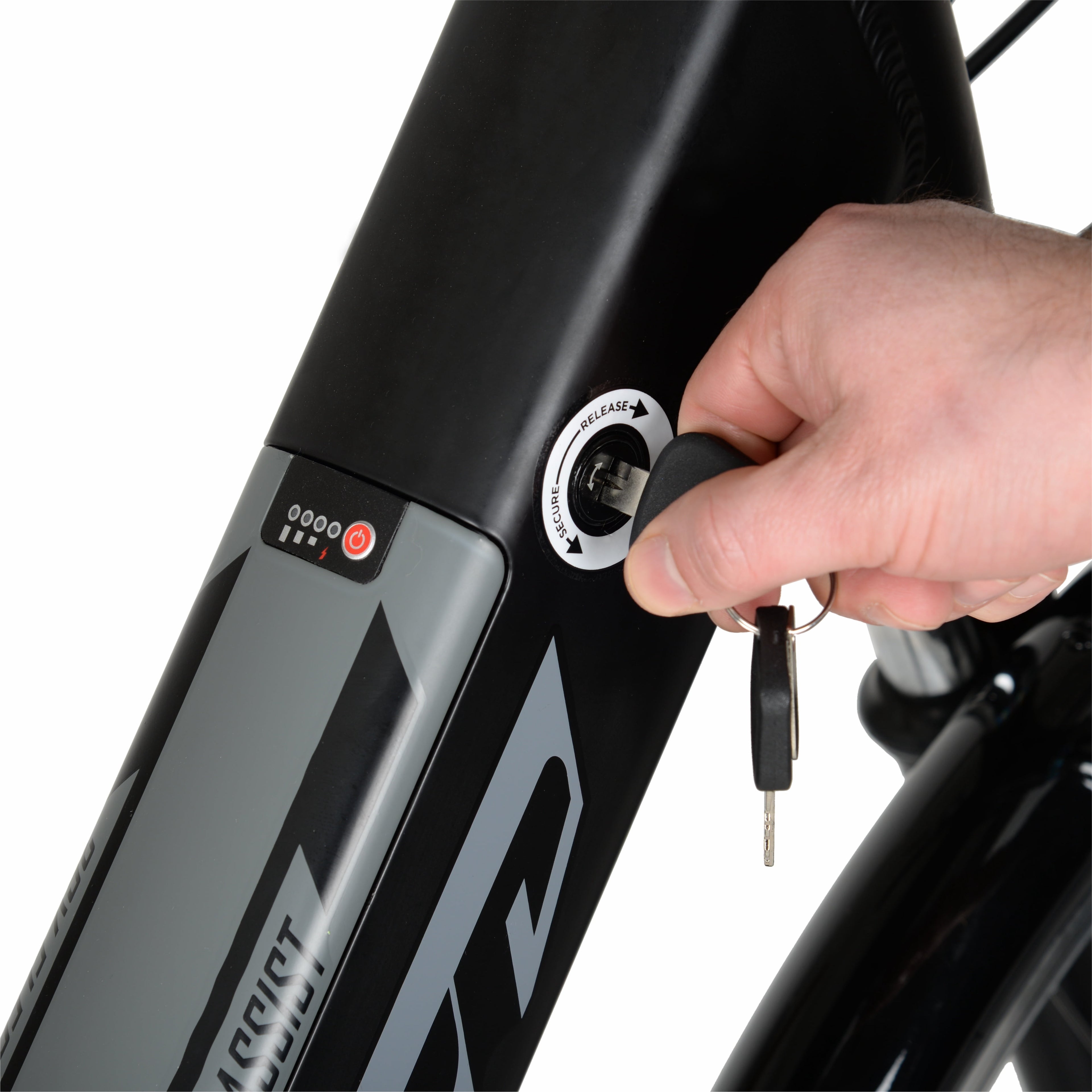 Hyper Bicycles 36V Class 2 700C Electric Commuter E-Bike, Adult Ages 13+, Pedal-Assist, 250W Motor, Black Electric Bikes