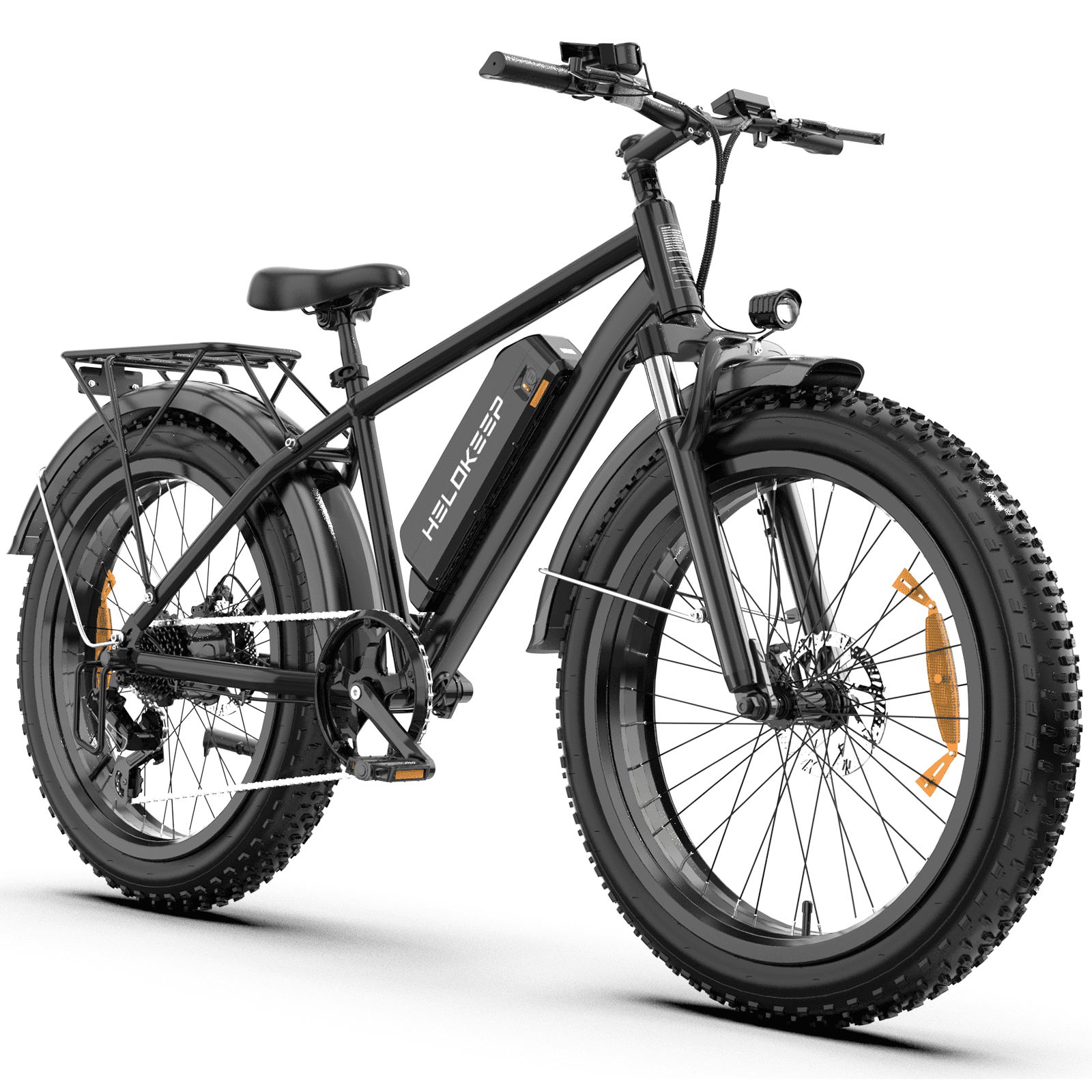 20x4.0 Fat Tire Adult Off-Road Mountain E-Bike, 1500W Peak Motor, Full Suspension, UL2849 Certified, 48V 15Ah Removable Battery Electric Bikes