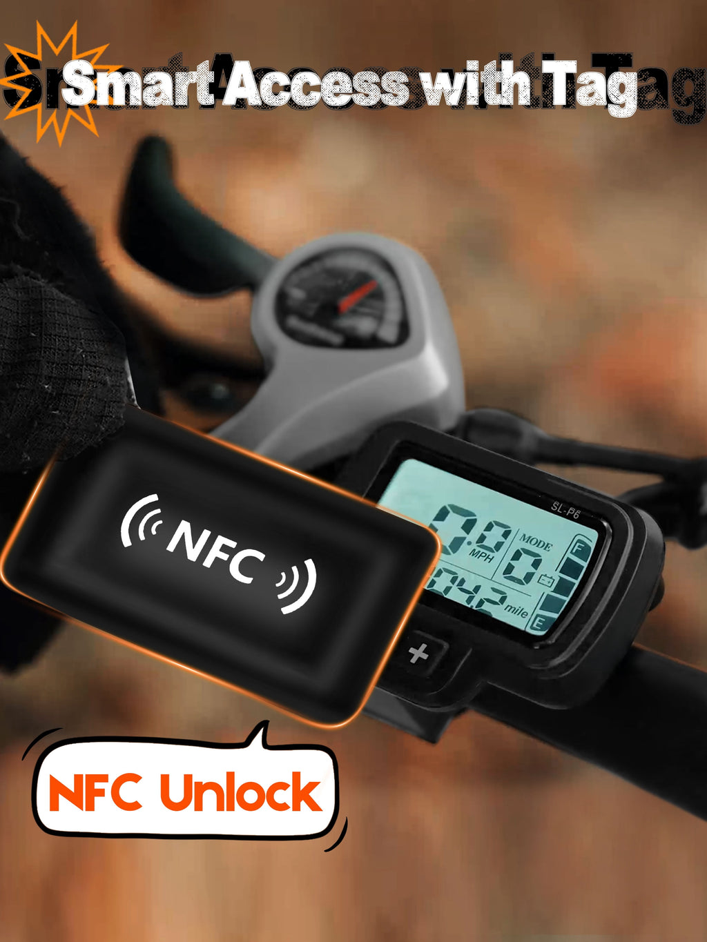Adult Electric Mountain Bike – 27.5 21-Speed, 1200W Brushless Motor, 28 MPH, 48V 10.4Ah Removable Battery, Step-Over Frame, NFC Unlock, White Electric Bikes