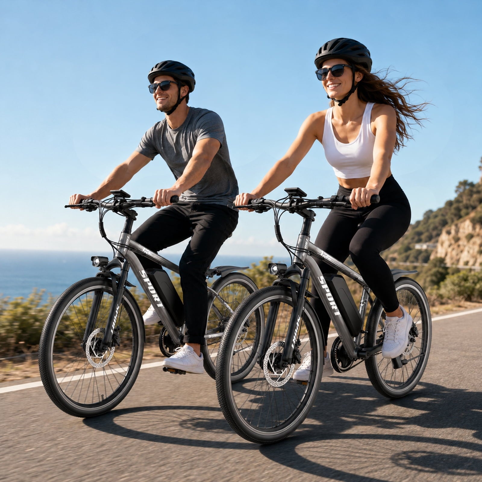 GWEIT 26Electric Bike for Adults, 1500W Peak Mountain E-Bike with 25MPH 45Miles Range Electirc Mountain Bike, 48V 10.4Ah Removable Battery, UL2849 Certified Electric Bikes