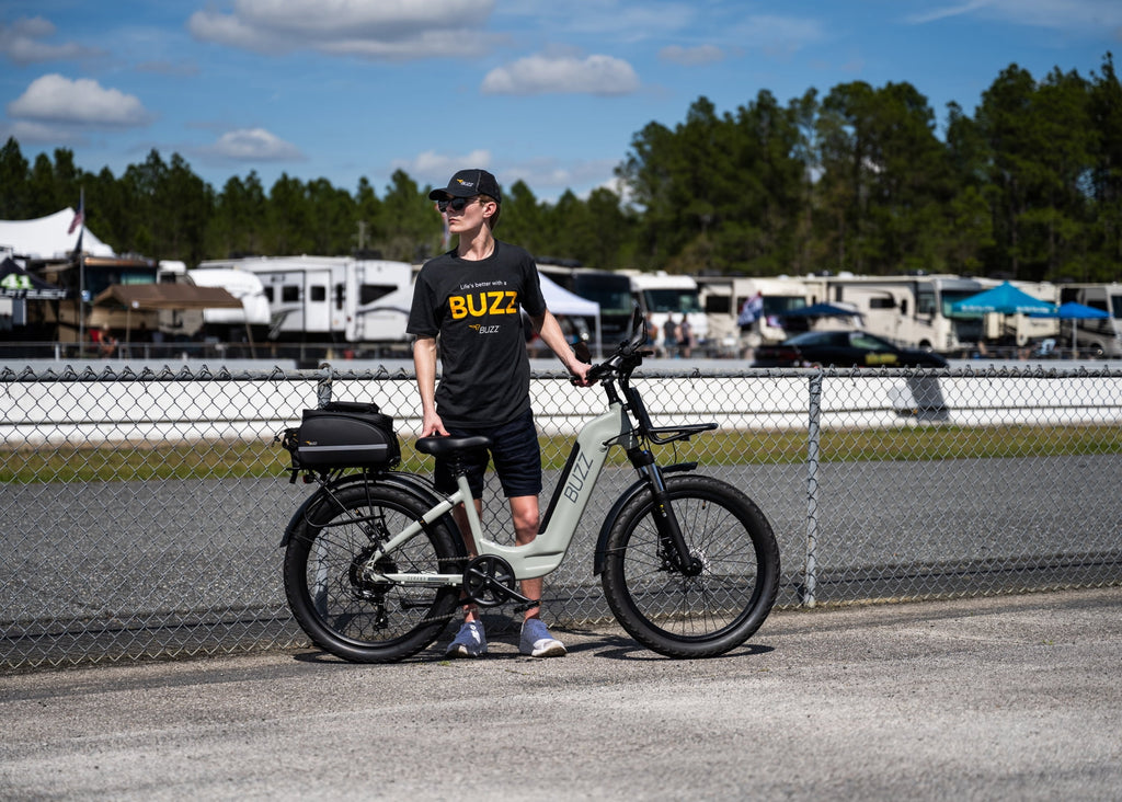 Buzz 24 Cerana 2 48V Electric Bike, Fits Riders 60+, Moss Green, Adult, Unisex Electric Bikes