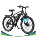 Aairsk 400W Electric Bike (Black), 26-inch electric mountain bike, fitted with a 36V 10Ah removable lithium battery, top speed of 22 mph, Shimano 7-speed gear system Electric Bikes