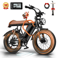 Bycyla Electric Bike for Adults, Peak 1500W 30MPH, 48V 20Ah Electric Bicycle, Full Suspension, 7-Speed,50 Miles Long Range, E Mountain Bike,UL2849 Electric Bikes