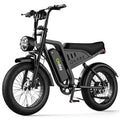 Deepower K3 Electric Bike for Adults, 1500W Peak Motor 28MPH Electric Dirt Bike, 48V 15Ah Removable Battery 20x4.0 Fat Tire Ebike, Dual Suspension 7-Speed Moped Bicycle, UL 2849 Certified Electric Bikes