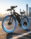 Electric Bike for Adults,1200W Peak Ebike, 50Miles 25MPH Commuting Electric Mountain Bike, 26 Adult Electric Bicycle with Removable Battery, 21 Speed,UL All Terrain E-Bike (Silver-55 Miles) Electric Bikes