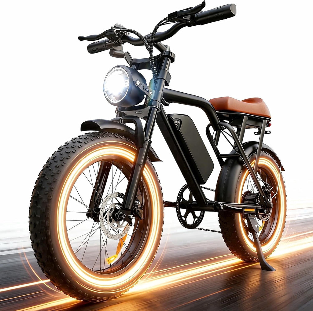 Electric Bike for Adults, 2200W, 35MPH & 75 Miles, 20x4 Fat Tire, 48V 15.6Ah Removable Battery, 7-Speed & 3 Modes, Full Suspension E Mountain Bike, UL 2849 Certified Electric Bikes