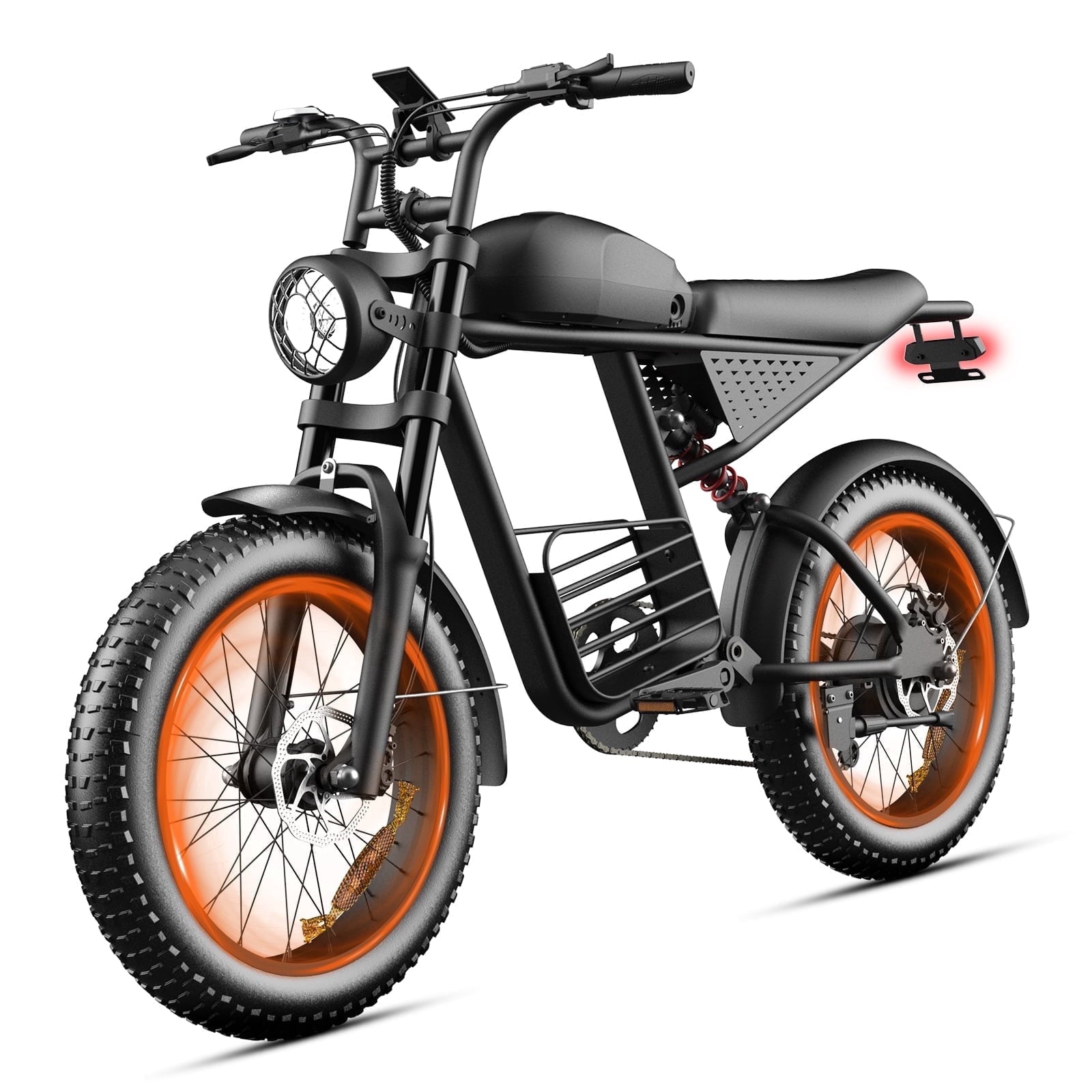 Electric Bike for Adults,750W Motor 1500W Peak,Top Speed 30MPH, Max 55miles,20×4.0 Fat Tires,48V 16.8Ah Battery,UL 2849,Fit for 18+ Electric Bikes