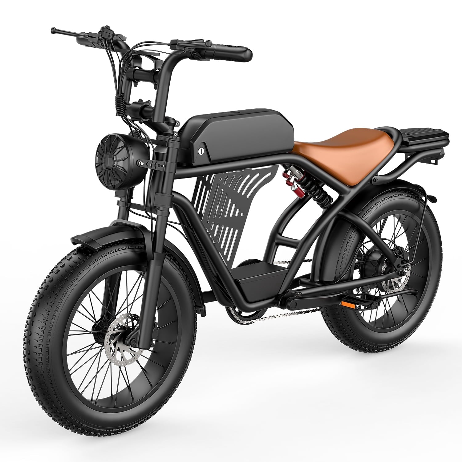GWEIT Electric Bike for Adults, 1500W Peak Motor, 30MPH & 65 Miles Electric Mountain bike, 48V 20Ah Battery, NFC & Password Unlock, 20 Fat Tire Off-Road Ebike, UL2849 Certified Electric Bikes