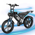 GWEIT Electric Bike for Adults, 1500W Peak Motor, 65 Miles & 30MPH, 20 Fat Tire Electric Mountain Bike with 48V 20AH Removable Battery, Dual Disc Brake E-Bike, UL2849 Certified Electric Bikes