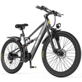 Unibike 26Electric Mountain Bike for Adults, 400W Brushless Motor Ebike, Top Speed 22MPH, 36V 13AH Lithium Battery, Gray Electric Bikes