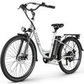Vivi 26'' Electric Bike for Adults 500W Electric Bike with 48V Removable Battery, Electric Commuter Cruiser Bike 19.8MPH City Electric Bike with Cruise Control, UL2849 Certified Electric Bikes