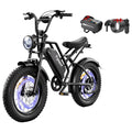 Vynhet G50 1500W Peak Adult Electric Bike, 48V 18Ah Battery, 32MPH, Up to 68 Mile Range, 20x4.0 Fat Tire All-Terrain Electric Dirt Bike, UL2849 Certified Electric Bikes