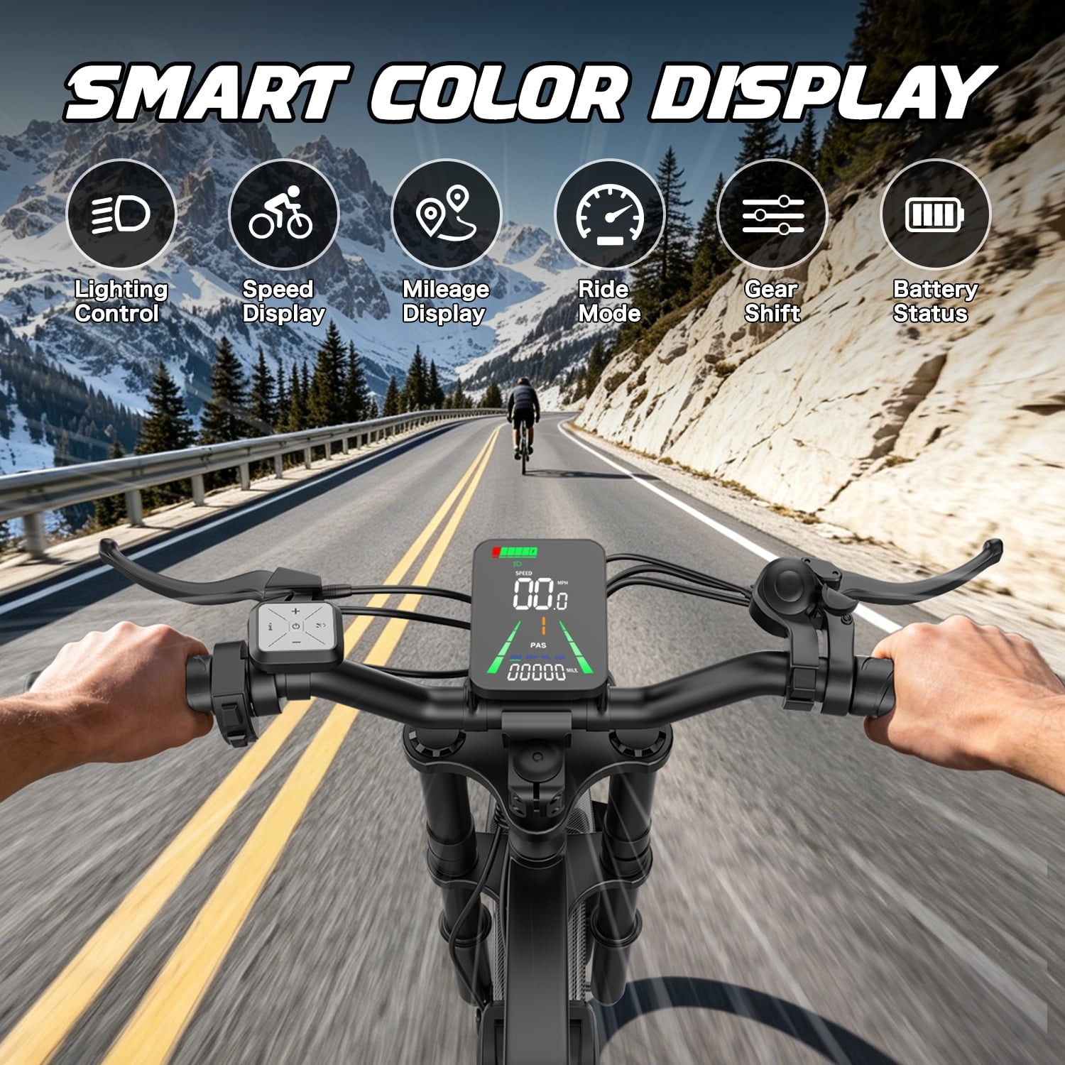 GWEIT Electric Bike for Adults, 2500W Peak Electric Mountain Bike, 20 Fat Tire Electric Bicycles, 48V 25Ah Battery, 35MPH Top Speed with Dual Suspension E Bikes, UL 2849Certified Electric Bikes
