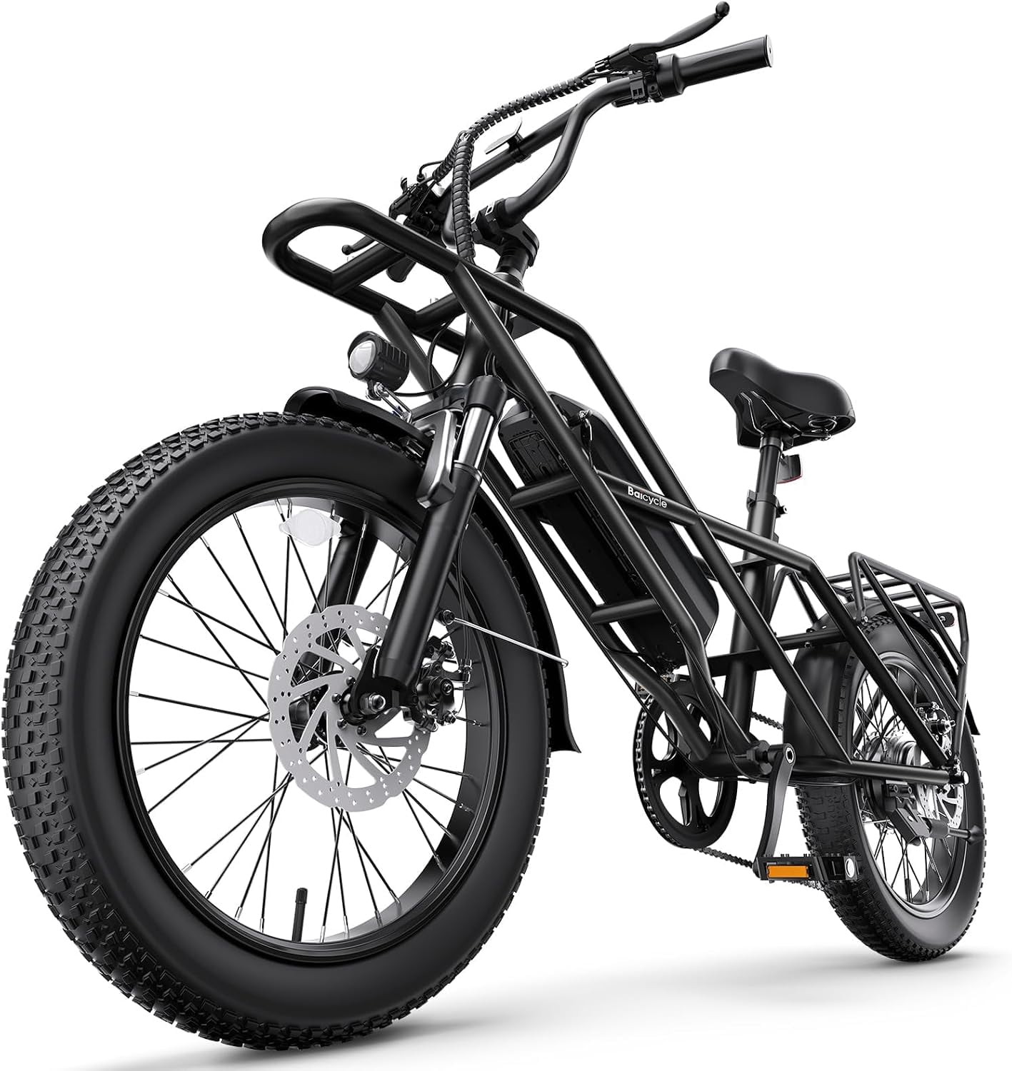 GSPEED A03 1200W Peak Electric Bike, 20 Fat Tire All-Terrain for Adults, 70 Mile Range, 48V 13Ah Battery, 28 MPH, Front Suspension, UL2849 Certified Electric Bikes