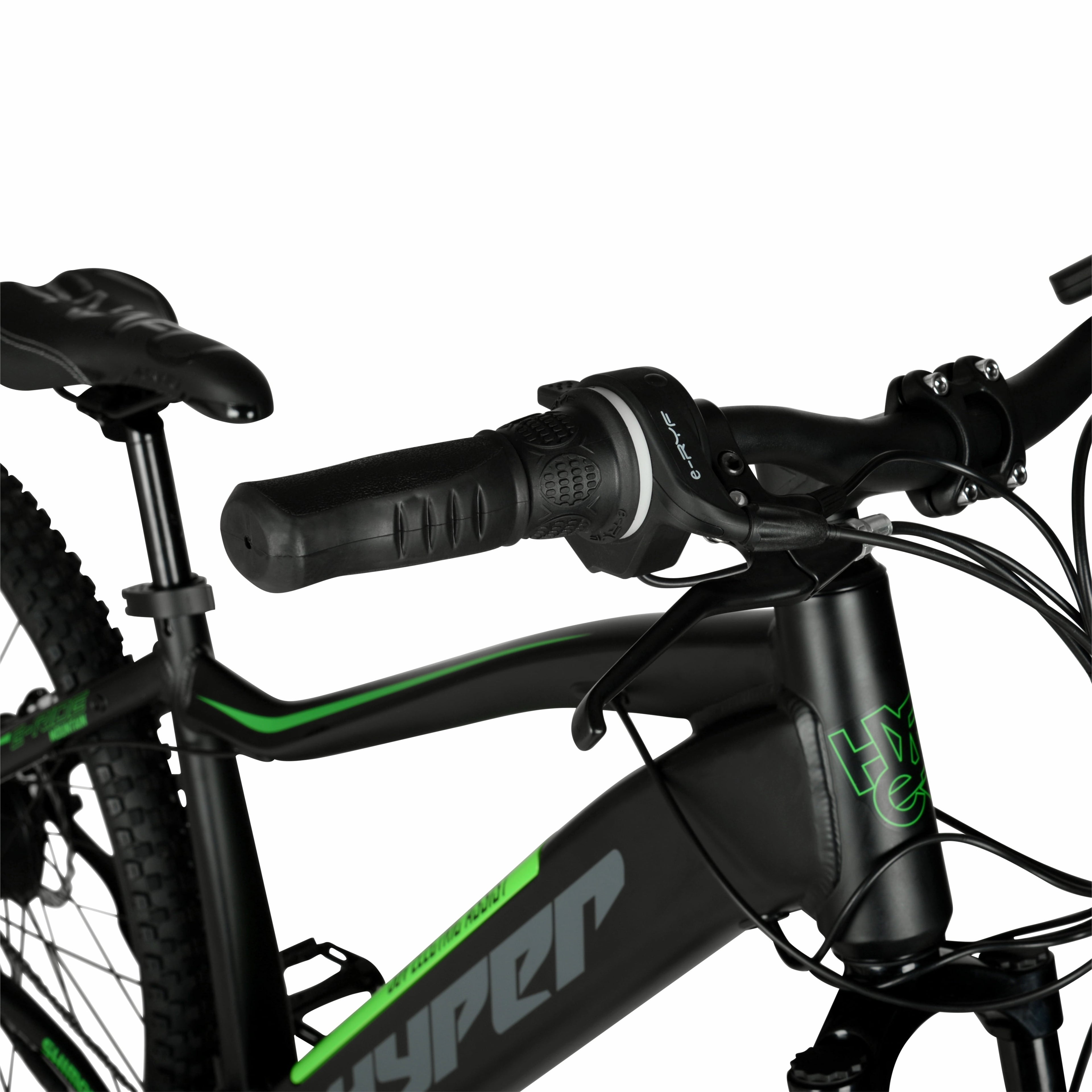Hyper Bicycles 29 36V Class 2 Electric Mountain Bike, 350W Motor, Adult Ages 14+, Black Electric Bikes