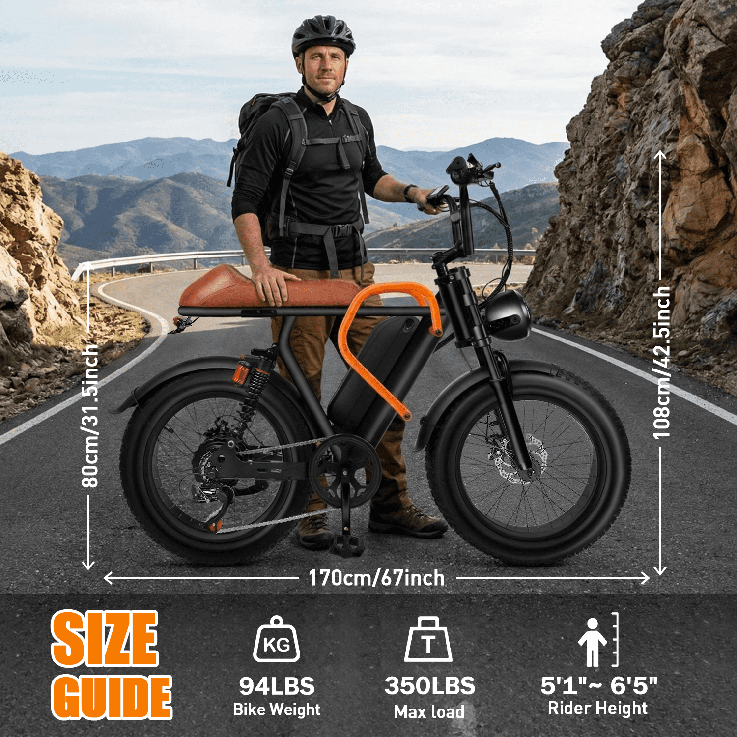 Bycyla Electric Bike for Adults, Peak 1500W 30MPH, 48V 20Ah Electric Bicycle, Full Suspension, 7-Speed,50 Miles Long Range, E Mountain Bike,UL2849 Electric Bikes