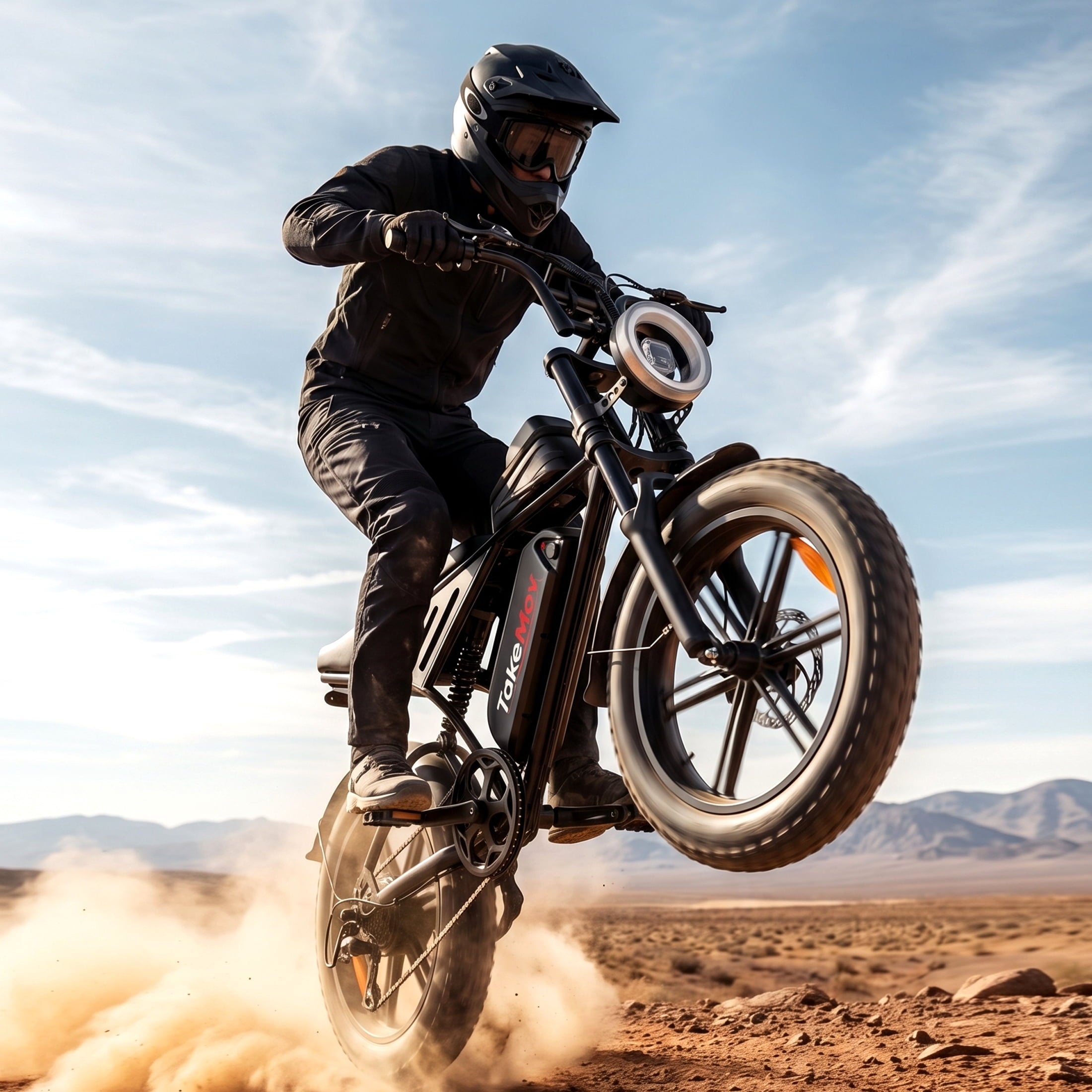 TakeMov Electric Bike for Adults, 750W Peak 1500W Motor, 33MPH & 60 Miles, 20x4 Fat Tire E-Mountain Bike, NFC Unlock, 48V/15AH, UL2849 Certified Electric Bikes