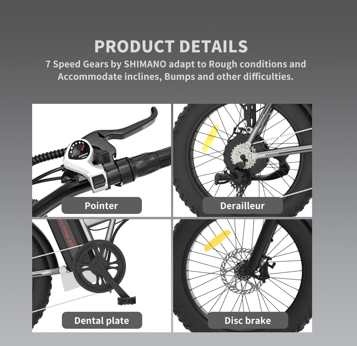 Aostirmotor Folding Electric Bike 20 inch Fat Tire , with 750W Motor, 48V 12.5AH Removable Lithium Battery,Ebikes for Adults UL2849 Electric Bikes