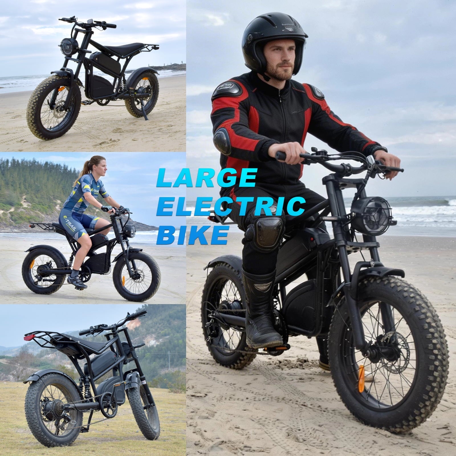 Smartravel Electric Bike for Adults ,1200W Peak Motor 20MPH 45+ Miles 48V 18.2Ah Removable Battery, 20x4 Fat Tire 7-Speed Mountain Commuter Ebike ,UL 2849 Electric Bikes